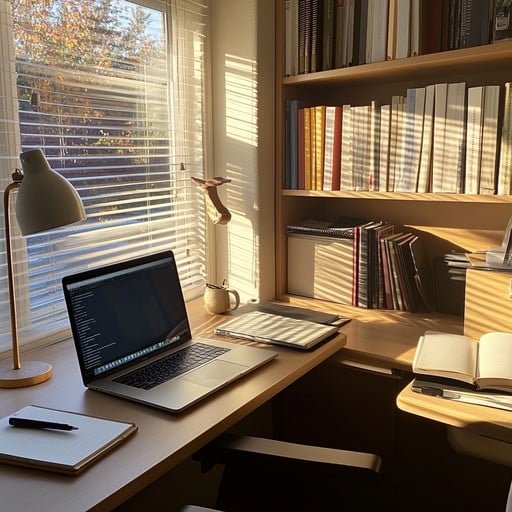 cozy-study-space-stockcake